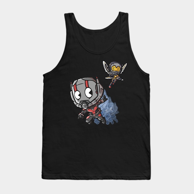 The tiny duo! Tank Top by Javibuart